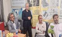 بازدید از شبکه آبیاری تحت فشار فاز ۲بالو استان آذربایجان غربی