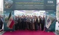 مراسم افتتاحیه اولین نمایشگاه تخصصی باغبانی و گلخانه و سیستم های نوین آبیاری آیفارم مشهد