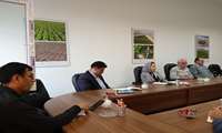 نشست هماهنگی برگزاری نمایشگاه جامع کشاورزی ایران با حضور مجری طرح توسعه سامانه های نوین آبیاری برگزار شد