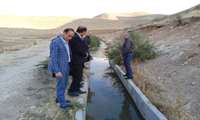 بازدید معاون آب و خاک وزارت جهاد کشاورزی از پروژه های آب و خاک استان مرکزی در شهرستان شازند