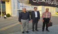  استقبال از معاون آب و خاک وزارت جهاد کشاورزی در فرودگاه شهید دستغیب شیراز