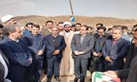 بهره برداری از شبکه آبیاری تحت فشار (بارانی) روستاهای شهرستان بدره