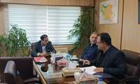 دیدار مدیر آب و خاک و امور فنی و مهندسی سازمان جهاد کشاورزی لرستان با معاون آب و خاک وزارت جهاد کشاورزی