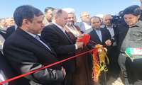  افتتاح سد انحرافی تولان دراستان اردبیل با حضور وزیر جهاد کشاورزی