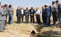 بازدید معاون آب و خاک وزارت جهاد کشاورزی از سه طرح مرمت و بازسازی قنات در شهرستان تاکستان