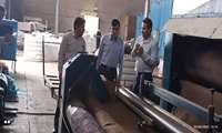 بازدید مجری طرح توسعه سامانه های نوین آبیاری وزارت جهاد کشاورزی از کارخانه تولید ورق ژیوتکستال  شهرستان زرقان استان فارس 