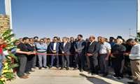  آیین افتتاح کارخانه فرآوری پسته «نگین سبز جنگل» در رشتخوار خراسان رضوی باحضور معاون وزیر جهاد کشاورزی برگزار شد
