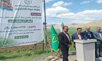 افتتاح شبکه آبیاری ۱۵ هکتاری با دستور رئیس‌جمهور در پیرانشهر