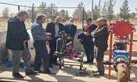  بازدید مشاور وزیر و مجری طرح سامانه‌های نوین آبیاری از طرح‌های نهبندان